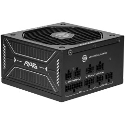 MSI zdroj MAG A650GLS PCIE5/ 650W/ ATX3.1/ akt. PFC/ 7 let celk. záruka/ 135mm fan/ modulární kabeláž/ 80PLUS Gold