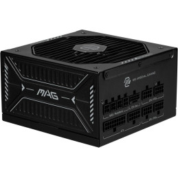 MSI zdroj MAG A850GLS PCIE5/ 850W/ ATX3.1/ akt. PFC/ 7 let celk. záruka/ 135mm fan/ modulární kabeláž/ 80PLUS Gold