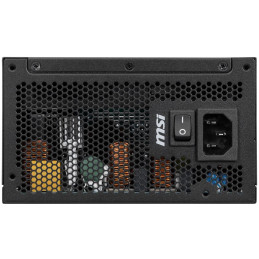 MSI zdroj MAG A850GLS PCIE5/ 850W/ ATX3.1/ akt. PFC/ 7 let celk. záruka/ 135mm fan/ modulární kabeláž/ 80PLUS Gold