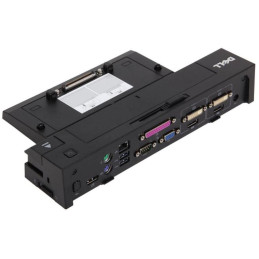 OPRAVENÉ - DELL EURO2 Advanced E-port replikátor/ rozšířený/ dokovací stanice/ 130W AC adap./ USB 3.0/ s nap. kabelem/ p...