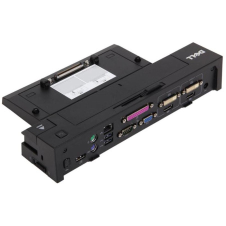 OPRAVENÉ - DELL EURO2 Advanced E-port replikátor/ rozšířený/ dokovací stanice/ 130W AC adap./ USB 3.0/ s nap. kabelem/ p...