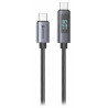 Swissten LCD cable USB-C / USB-C 1m