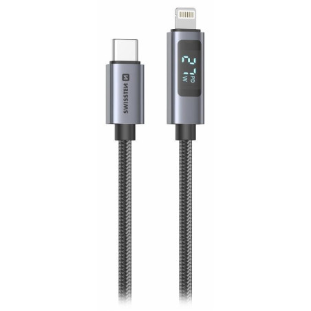 Swissten LCD kabel USB-C / lightning 1m