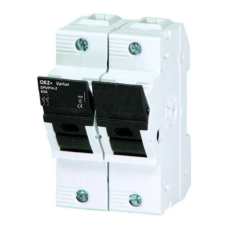 Solarmi OPVP14-2 63A pojistkový odpínač pro fotovoltaiku, DC odpojovač