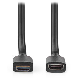 NEDIS prodlužovací Ultra High Speed HDMI 2.1 kabel s ethernetem/ 8K@60Hz/ zlacené konektory HDMI-HDMI/ černý/ BOX/ 2m