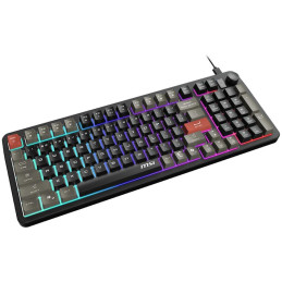 MSI herní klávesnice FORGE GK110/ drátová/ RGB podsvícení/ USB/ CZ+SK layout