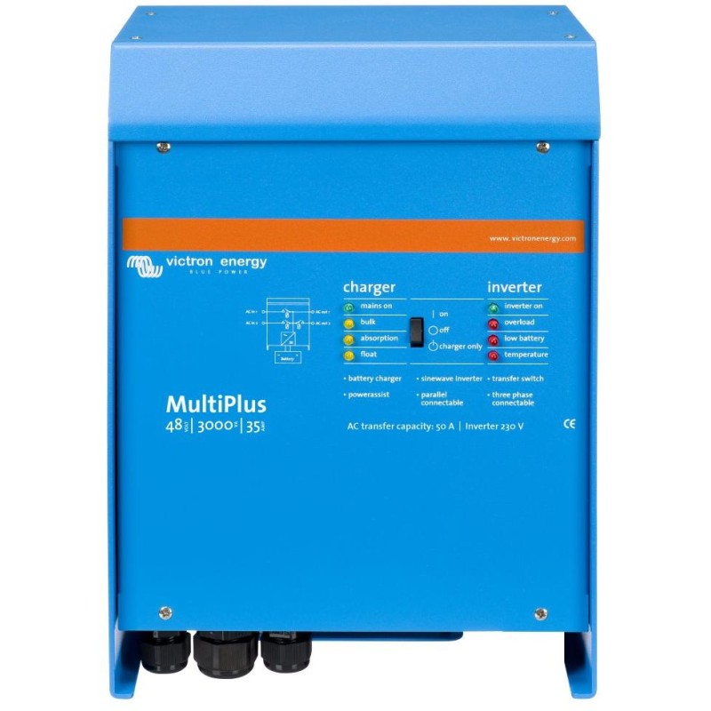 Victron MultiPlus hybridní měnič 48V/3000VA/35A-50A