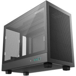 DEEPCOOL skříň CH160 Plus / micro-ATX / USB 3.0 / USB-C / prosklená bočnice / držadlo / černá