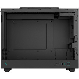 DEEPCOOL skříň CH160 Plus / micro-ATX / USB 3.0 / USB-C / prosklená bočnice / držadlo / černá