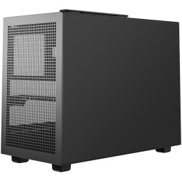 DEEPCOOL skříň CH160 Plus / micro-ATX / USB 3.0 / USB-C / prosklená bočnice / držadlo / černá