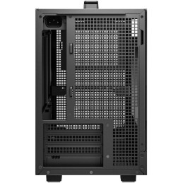 DEEPCOOL skříň CH160 Plus / micro-ATX / USB 3.0 / USB-C / prosklená bočnice / držadlo / černá