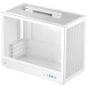 DEEPCOOL skriňa CH160 Plus / micro-ATX / USB 3.0 / USB-C / presklená bočnica / držadlo / biela
