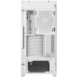 DEEPCOOL skříň CG580 4F V2 / ATX / 4x120mm ARGB fans / 2xUSB 3.0 / panoramatická / tvrzené sklo / bílá