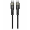Swissten data video cable USB 4.0, USB-C, 240w, 8k@60hz, 40 gb/s, TB3 & TB4, 0.5 m black