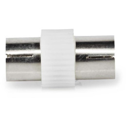 NEDIS satelitní/anténní adaptér/ IEC (koax) zásuvka - IEC (koax) zásuvka/ přímý/ 1 kus/ bílá/ BOX