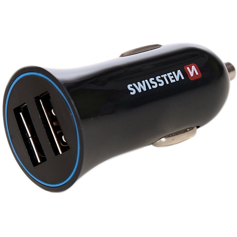 Swissten Cl Adaptér 2,4A Power 2X Usb + Kabel Micro Usb