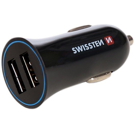 Swissten Cl Adaptér 2,4A Power 2X Usb + Kabel Micro Usb