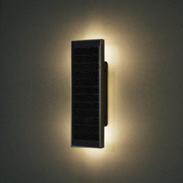 IMMAX SUN LUXURY venkovní solární LED osvětlení nástěnné 30cm, IP44