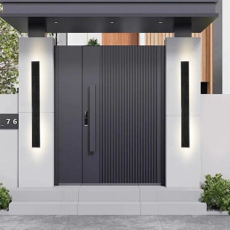 IMMAX SUN LUXURY venkovní solární LED osvětlení nástěnné 100cm, IP44