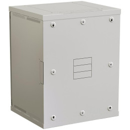 Solarix rozvaděč nástěnný SENSA 15U 500mm, dveře sklo, šedá RAL 7035, SENSA-15U-65-11-G