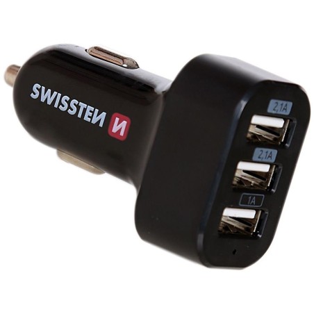 Swissten Cl Adaptér 3X Usb 5,2A Power
