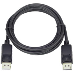 PremiumCord DisplayPort 1.2 přípojný kabel M/M, zlacené konektory, 1,5m