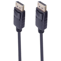 PremiumCord DisplayPort 1.2 přípojný kabel M/M, zlacené konektory, 1,5m