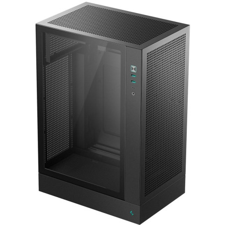 DEEPCOOL skříň CH170 Plus / vertikální microATX / 2xUSB 3.0 / USB-C / černá