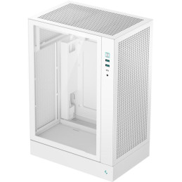 DEEPCOOL skříň CH170 Plus / vertikální microATX / 2xUSB 3.0 / USB-C / bílá