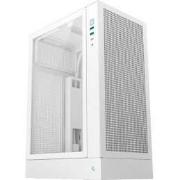 DEEPCOOL skříň CH170 Plus / vertikální microATX / 2xUSB 3.0 / USB-C / bílá