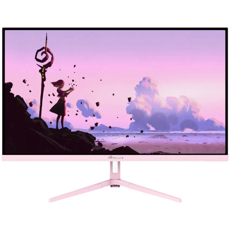 AROZZI NOVA herní monitor 27" 27T2K180 Pink/ LED/ 2560x1440/ 180Hz/ IPS/ 1000:1/ 1ms/ 2xHDMI/ 2xDP/ růžový