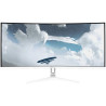 AROZZI NOVA Gaming-Monitor 34" 34T2K165 Weiß/ LED/ 3440x1440/ 165Hz/ VA/ 4000:1/ 1ms/ 2xHDMI/ 2xDP/ Weiß
