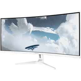 AROZZI NOVA herní monitor 34" 34T2K165 White/ LED/ 3440x1440/ 165Hz/ VA/ 4000:1/ 1ms/ 2xHDMI/ 2xDP/ bílý