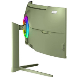 AROZZI NOVA herní monitor 49" 49TUW165 Forest Green/ LED/ 5120x1440/ 165Hz/ VA/ 3000:1/ 1ms/ 2xHDMI/ DP/ USB-C/ m.zelený