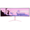 AROZZI NOVA herný monitor 49" 49TUW165 Pink/ LED/ 5120x1440/ 165Hz/ VA/ 3000:1/ 1ms/ 2xHDMI/ DP/ USB-C/ ružový