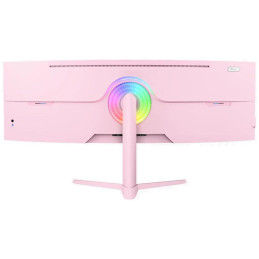AROZZI NOVA herní monitor 49" 49TUW165 Pink/ LED/ 5120x1440/ 165Hz/ VA/ 3000:1/ 1ms/ 2xHDMI/ DP/ USB-C/ růžový