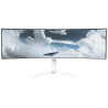 AROZZI NOVA Gaming-Monitor 49" 49TUW165 Weiß/ LED/ 5120x1440/ 165Hz/ VA/ 3000:1/ 1ms/ 2x HDMI/ DP/ USB-C/ weiß
