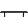 AROZZI ARENA Desk Riser Large Black/ additional ergo shelf for gaming desk/ width 111 cm/ black