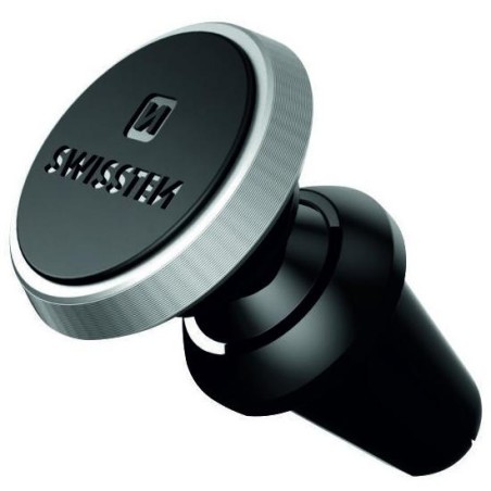Swissten Magnetický Držák Do Ventilace Auta S-Grip Av-M9 Černo-Stříbrný