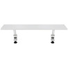 AROZZI ARENA Desk Riser Small White/ přídavná ergo polička pro herní stůl/ šíře 80 cm/ bílá