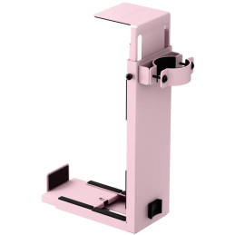 AROZZI ARENA PC Mount Pink/ držák PC na nohu stolu/ nosnost 30kg/ růžový