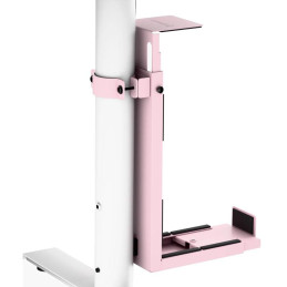 AROZZI ARENA PC Mount Pink/ držák PC na nohu stolu/ nosnost 30kg/ růžový