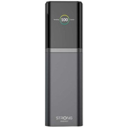 STRONG ultra power banka S-19/ 12 000 mAh/ TFT displej/ nabíjení tří zařízení současně/ 1x USB/ 2x USB-C/ PD 3.1/ černá