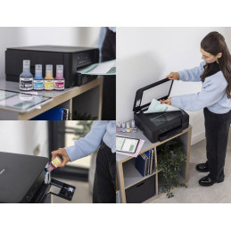 BROTHER inkoust DCP-T430W / A4/ 16ppm/ 128MB/ 2400x600/ copy+scan+print/ USB 2.0 / Wi-Fi/ Ink Tank systém