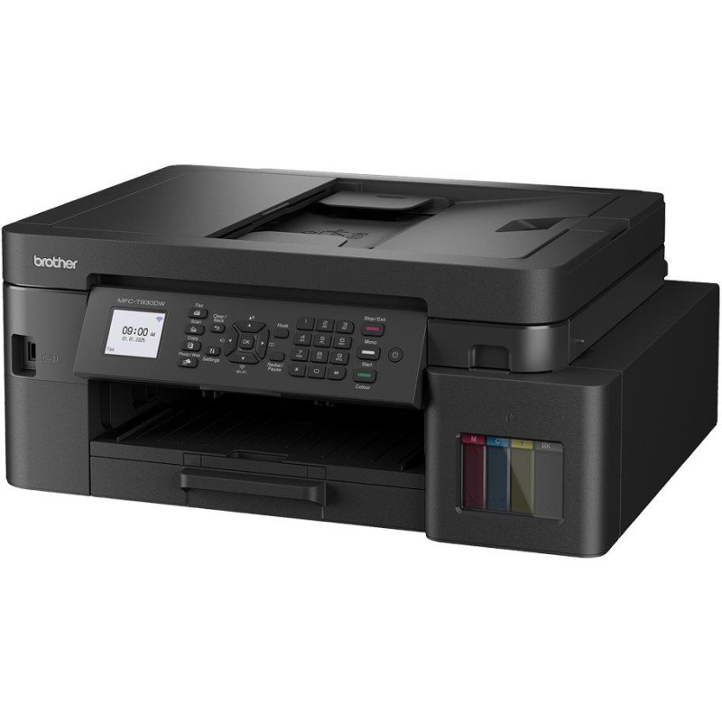 BROTHER inkoust MFC-T930DW / A4/ 17ipm/ 128MB/ 2400x600 / copy+scan+print+fax/ USB / wifi / ADF / duplex / ink tank