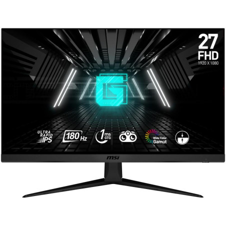 MSI Gaming G2712F/ 27"/ 1920 x 1080/ IPS/ 1ms/ 180Hz/ 300cd/m2/ 1000:1/ HDMI/ DP/ černý
