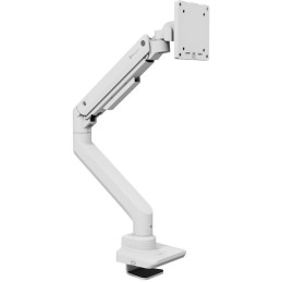 AROZZI ALZARE NEO PRO White/ stolní držák pro monitory/ plynový píst/ kovový/ bílý