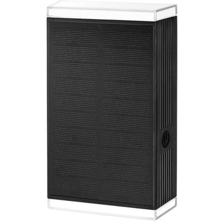 IMMAX SUN EASY venkovní solární nástěnné LED osvětlení IP44 4000K černé