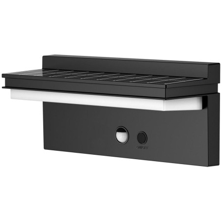 IMMAX SUN DOWN venkovní solární nástěnné LED osvětlení IP44, 900lm PIR senzor