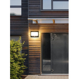 IMMAX SUN SEE venkovní solární nástěnné LED osvětlení IP44, 900lm, PIR senzor